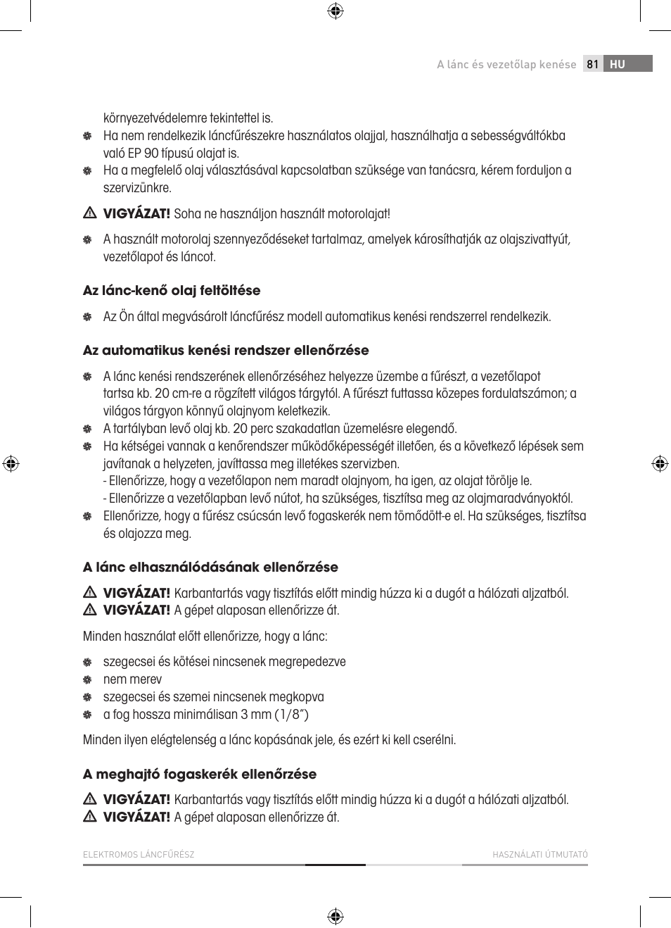Fieldmann FZP 2001-E User Manual | Page 81 / 134