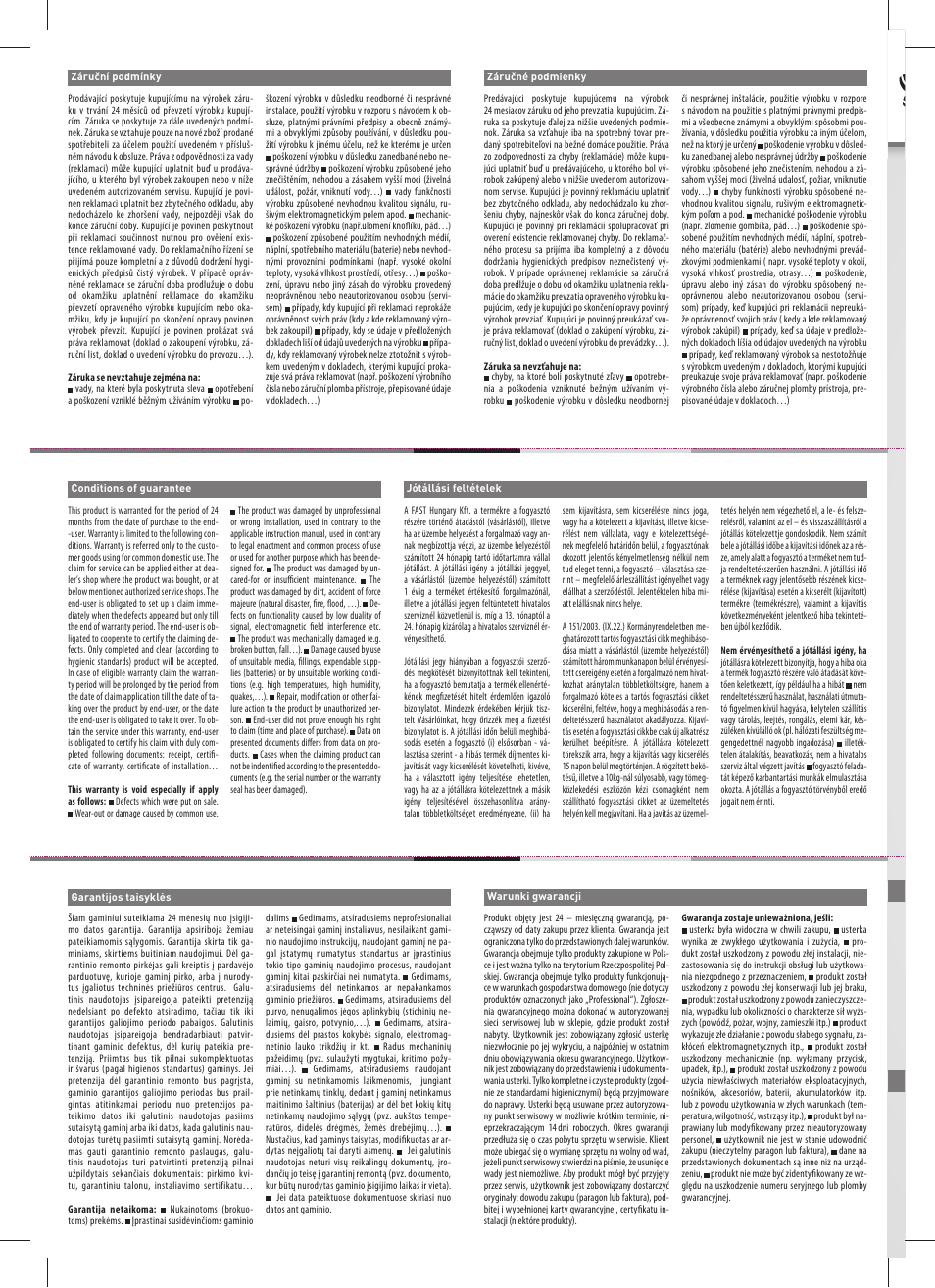Fieldmann FZP 2000-E User Manual | Page 114 / 120