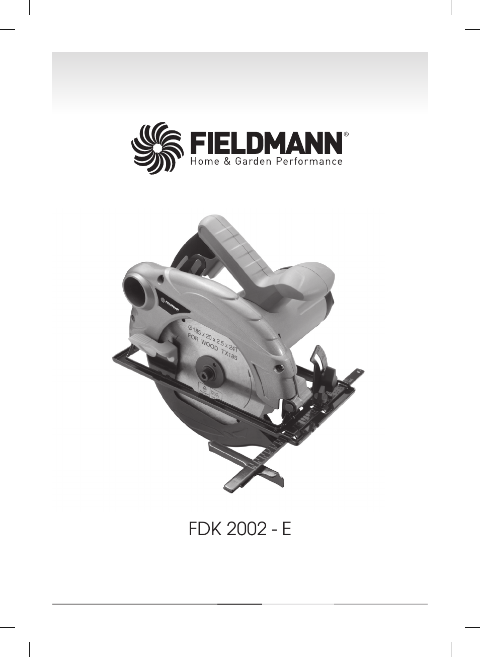 Fieldmann FDK 2002-E User Manual | 122 pages