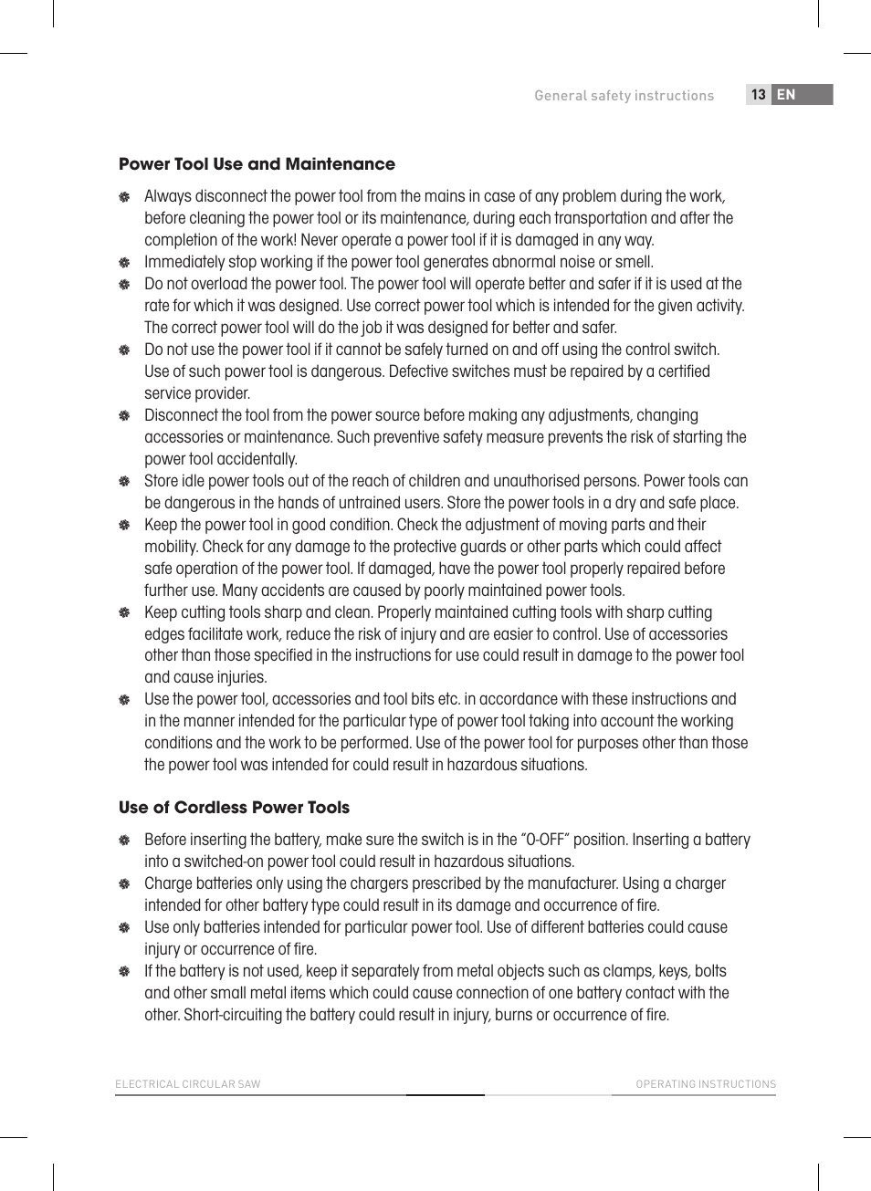 Fieldmann FDK 2002-E User Manual | Page 13 / 122