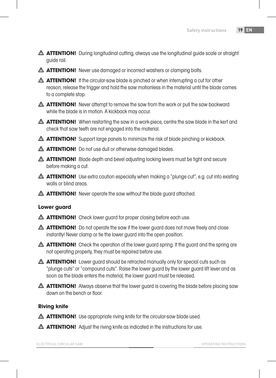 Fieldmann FDK 2002-E User Manual | Page 19 / 122