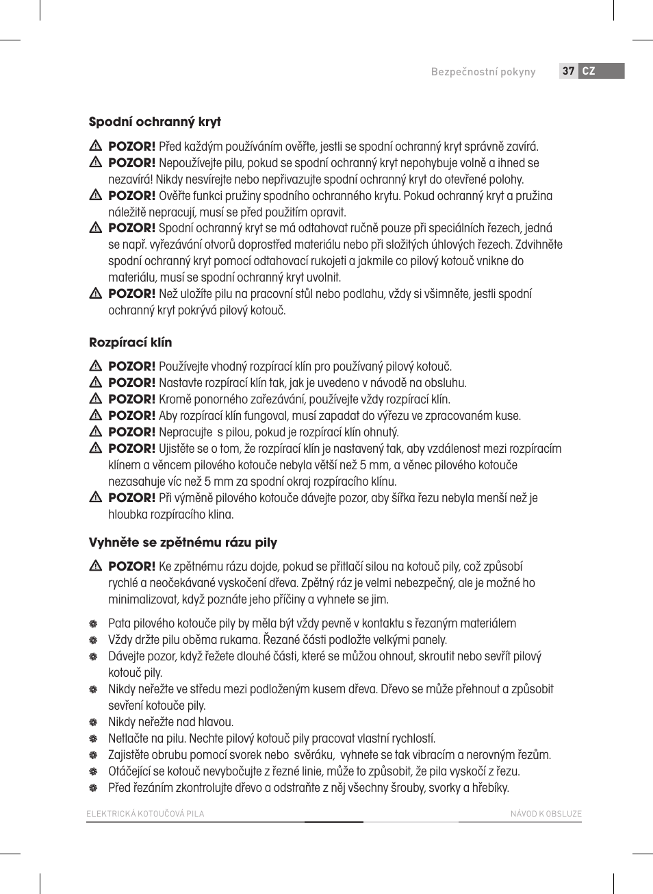 Fieldmann FDK 2002-E User Manual | Page 37 / 122