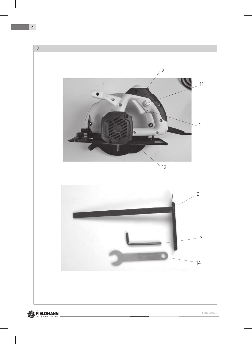 Fieldmann FDK 2002-E User Manual | Page 4 / 122