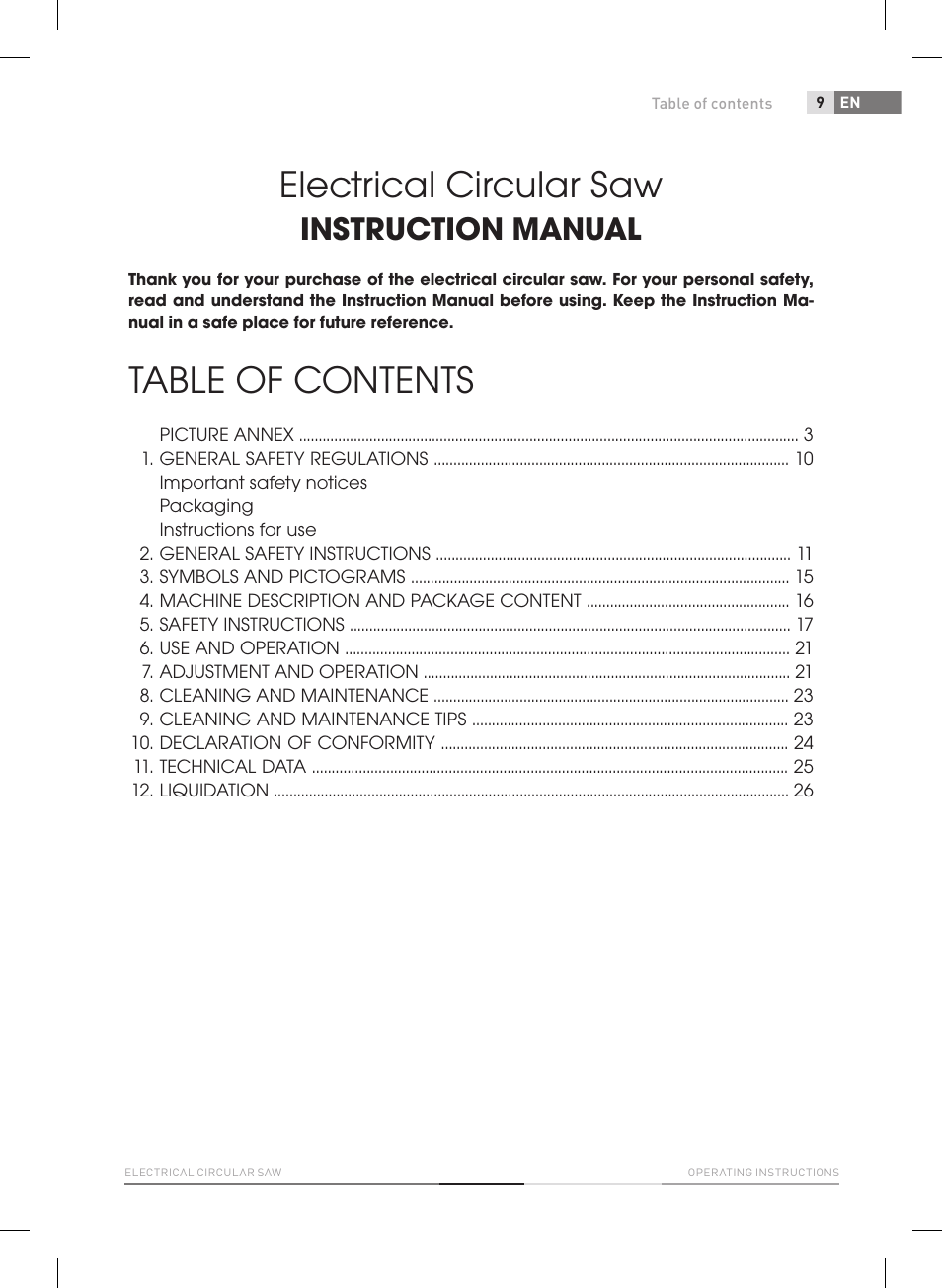 Fieldmann FDK 2002-E User Manual | Page 9 / 122