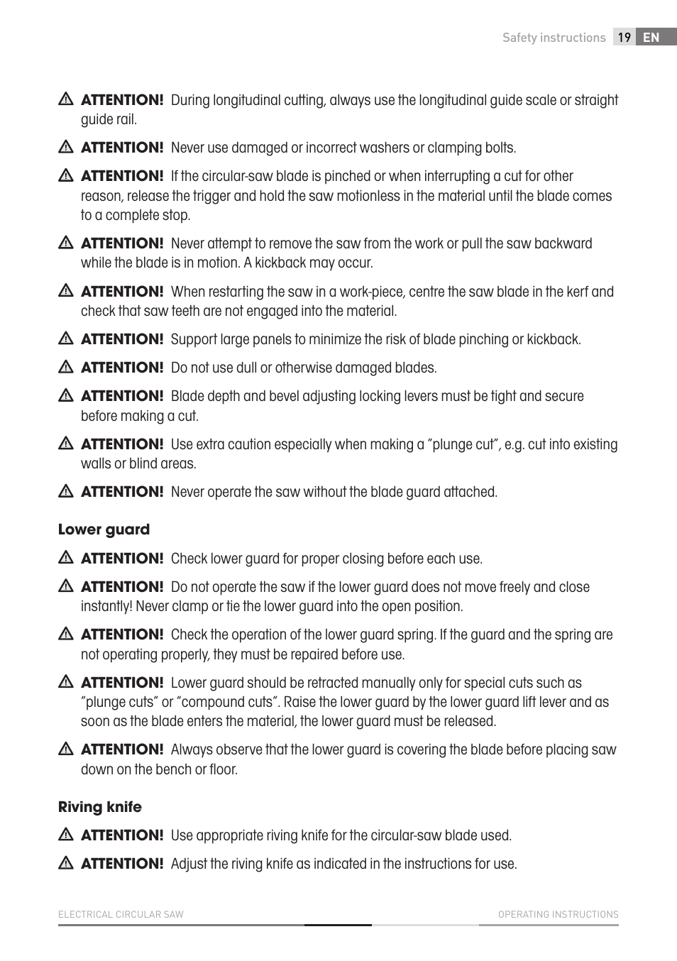 Fieldmann FDK 2001-E User Manual | Page 19 / 122