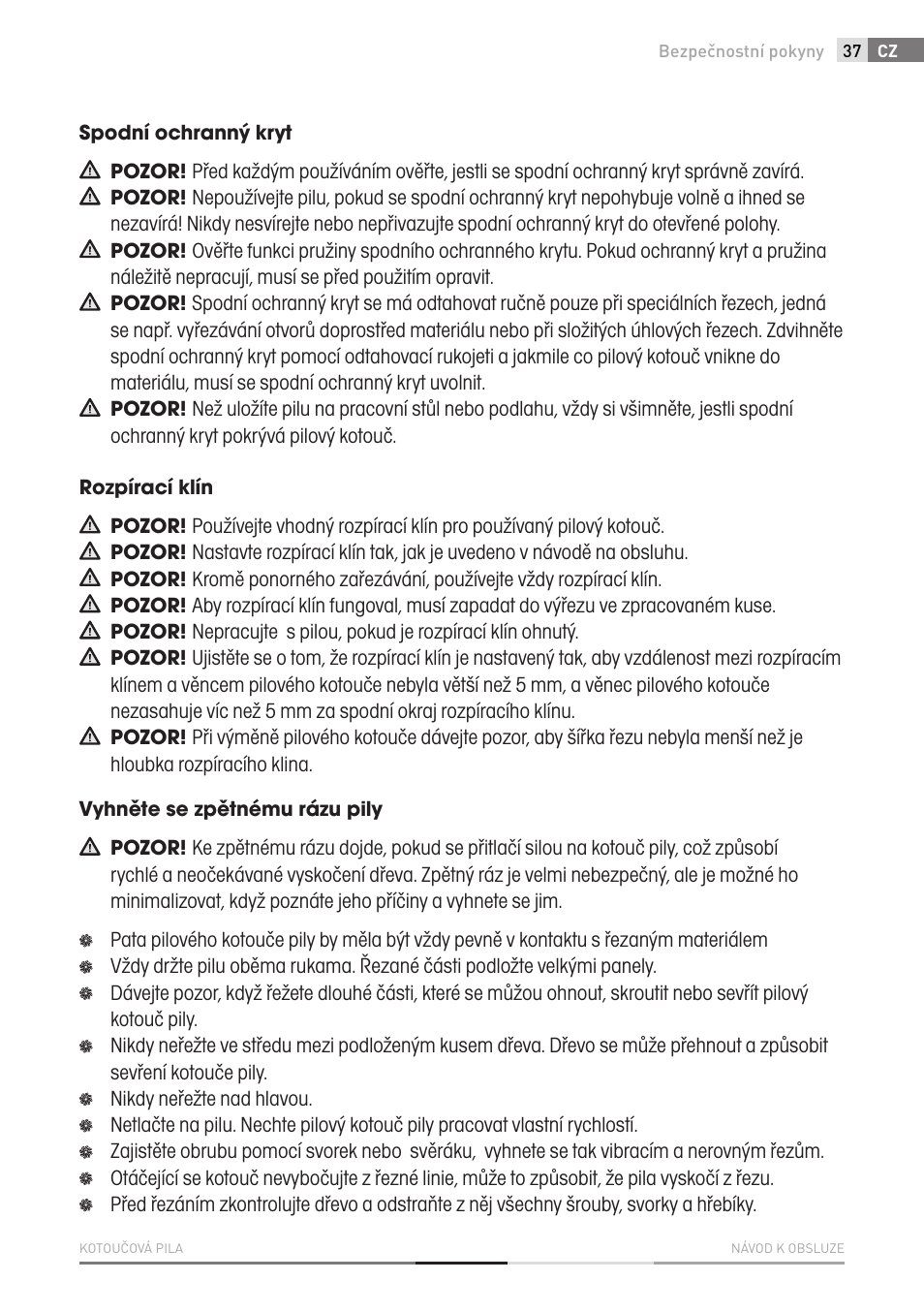 Fieldmann FDK 2001-E User Manual | Page 37 / 122