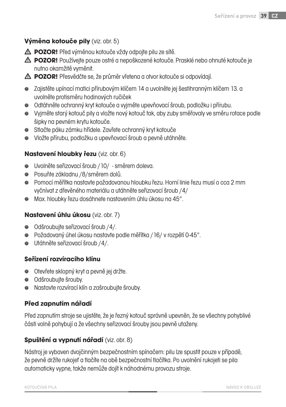 Fieldmann FDK 2001-E User Manual | Page 39 / 122