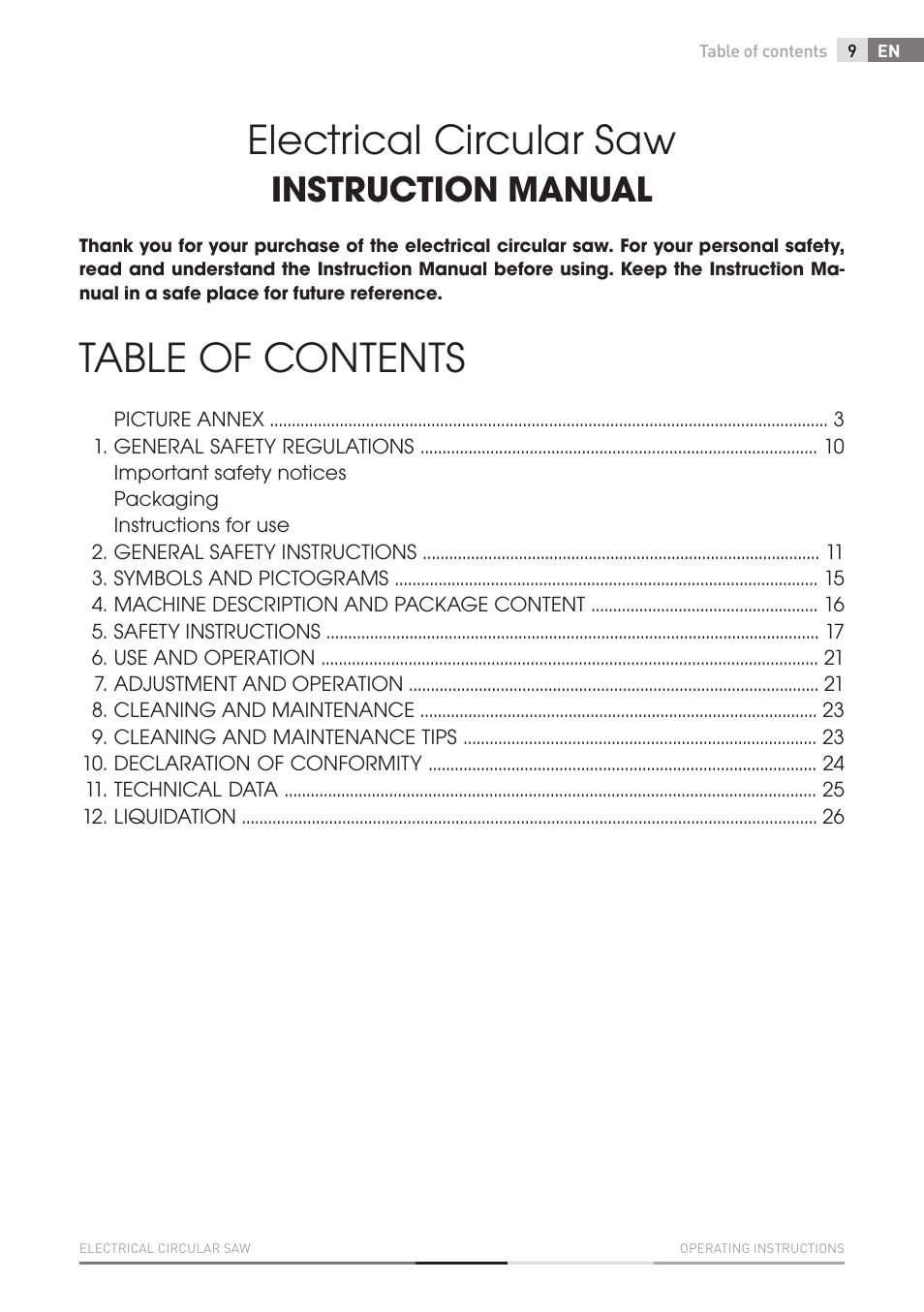 Fieldmann FDK 2001-E User Manual | Page 9 / 122