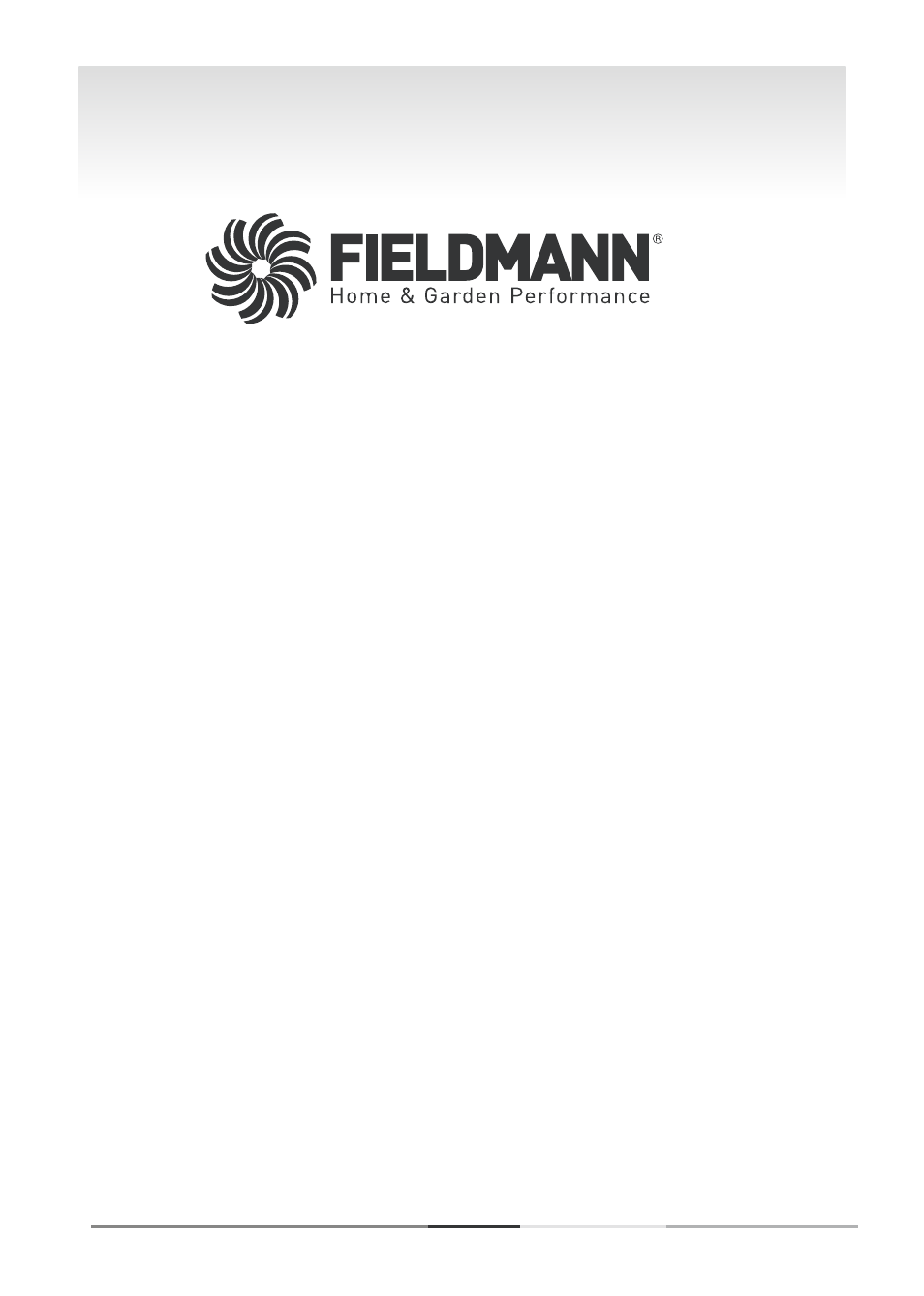 Fieldmann FZG 1006 User Manual | Page 58 / 58