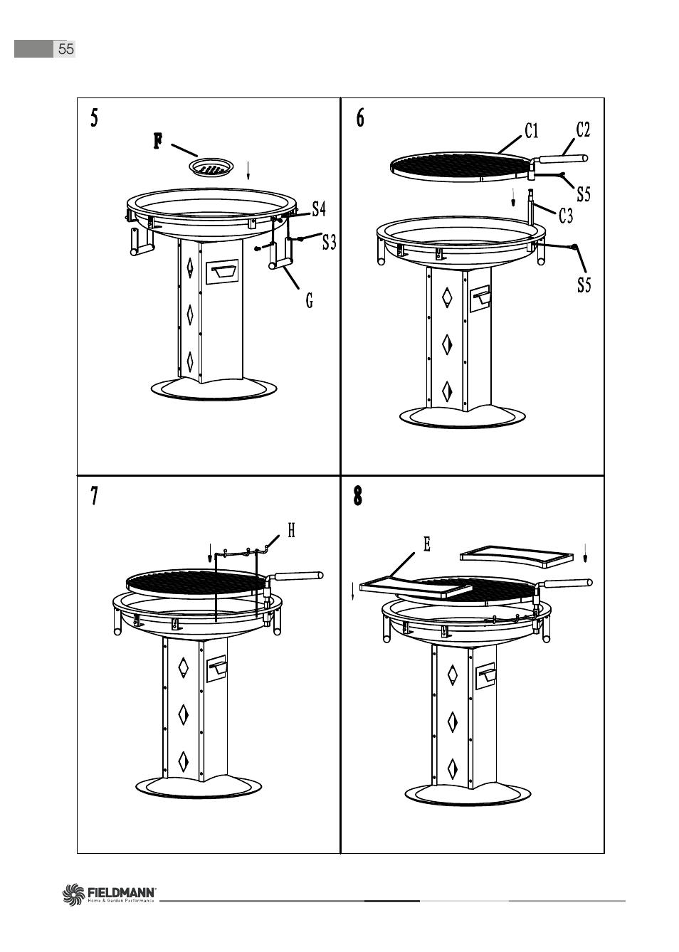 Fieldmann FZG 1005 User Manual | Page 55 / 56