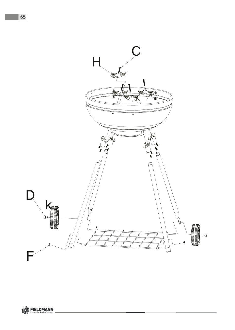 Fieldmann FZG 1004 User Manual | Page 55 / 60