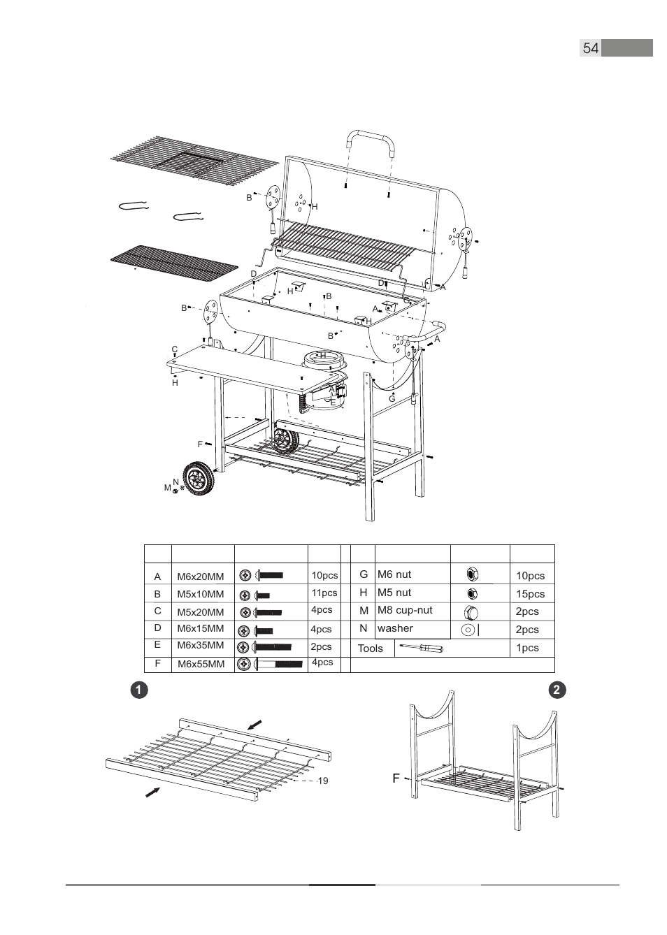 Fieldmann FZG 1002 User Manual | Page 54 / 58