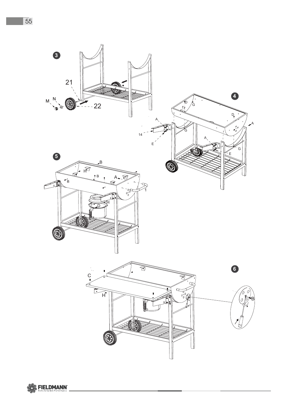 Fieldmann FZG 1002 User Manual | Page 55 / 58