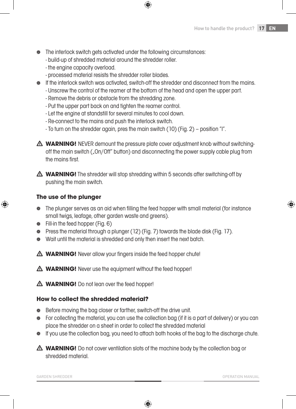 Fieldmann FZD 4010-E User Manual | Page 17 / 116