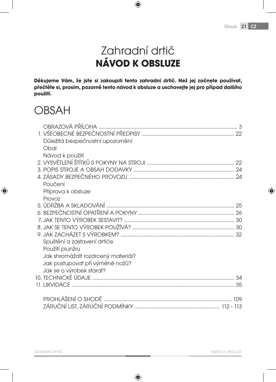 Fieldmann FZD 4010-E User Manual | Page 21 / 116