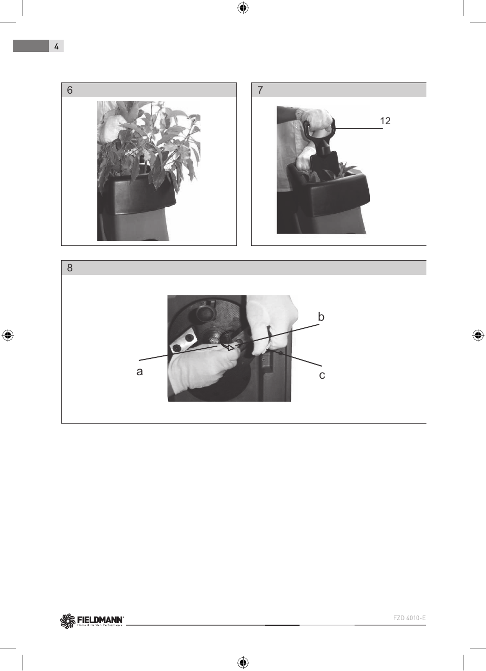 Ab c | Fieldmann FZD 4010-E User Manual | Page 4 / 116