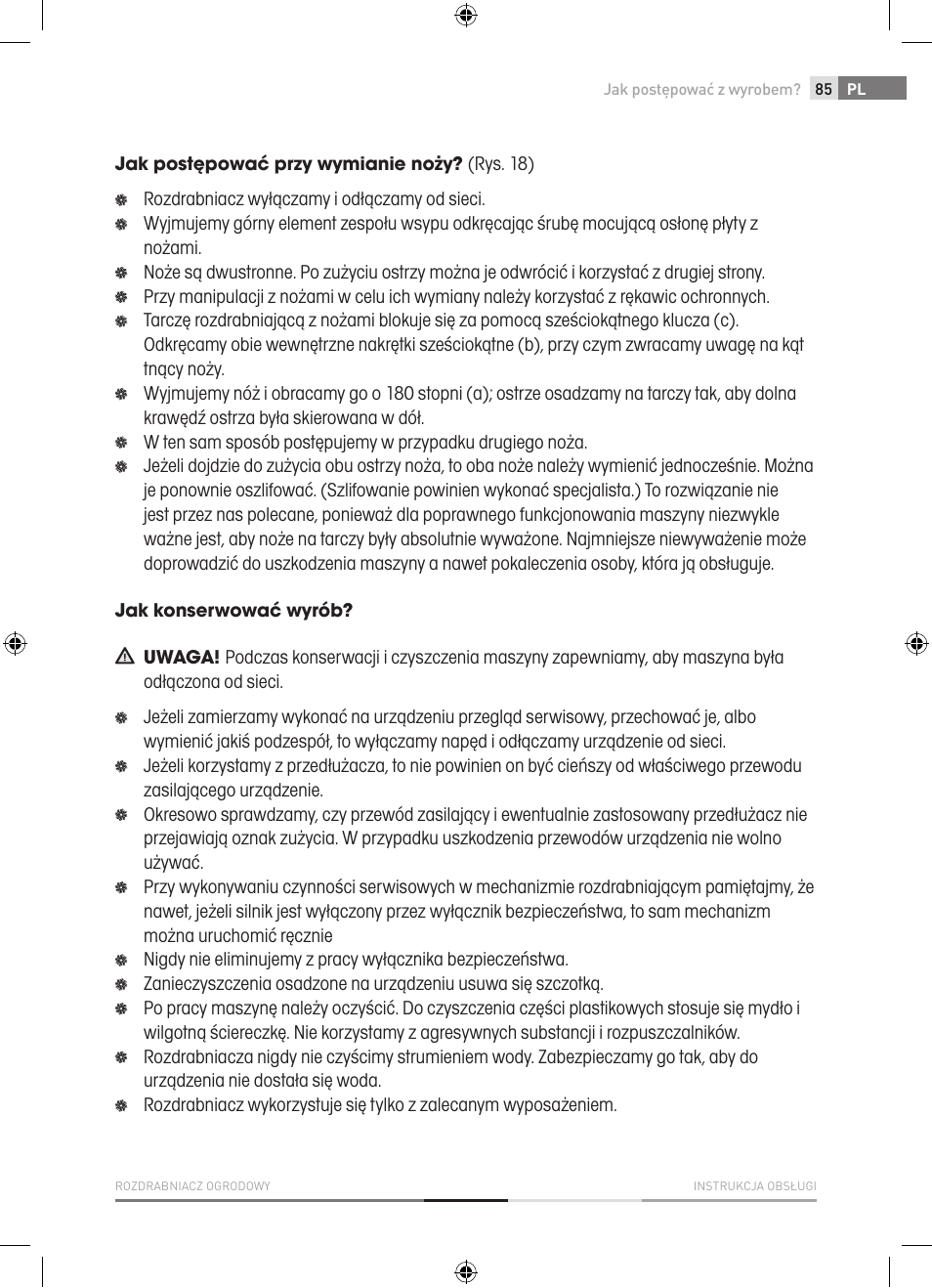 Fieldmann FZD 4010-E User Manual | Page 85 / 116