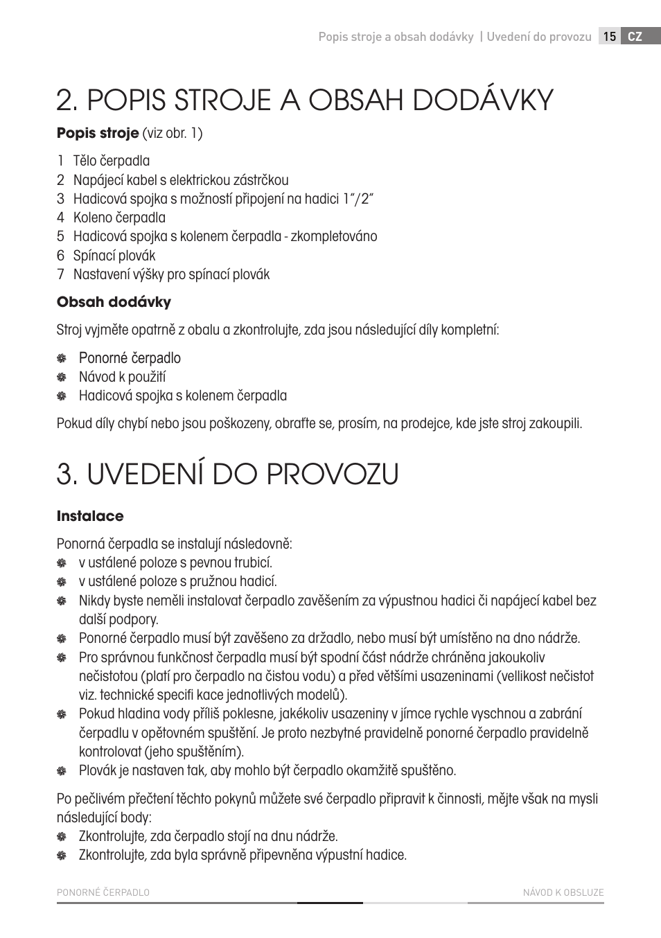 Fieldmann FVC 4001 EK User Manual | Page 15 / 126