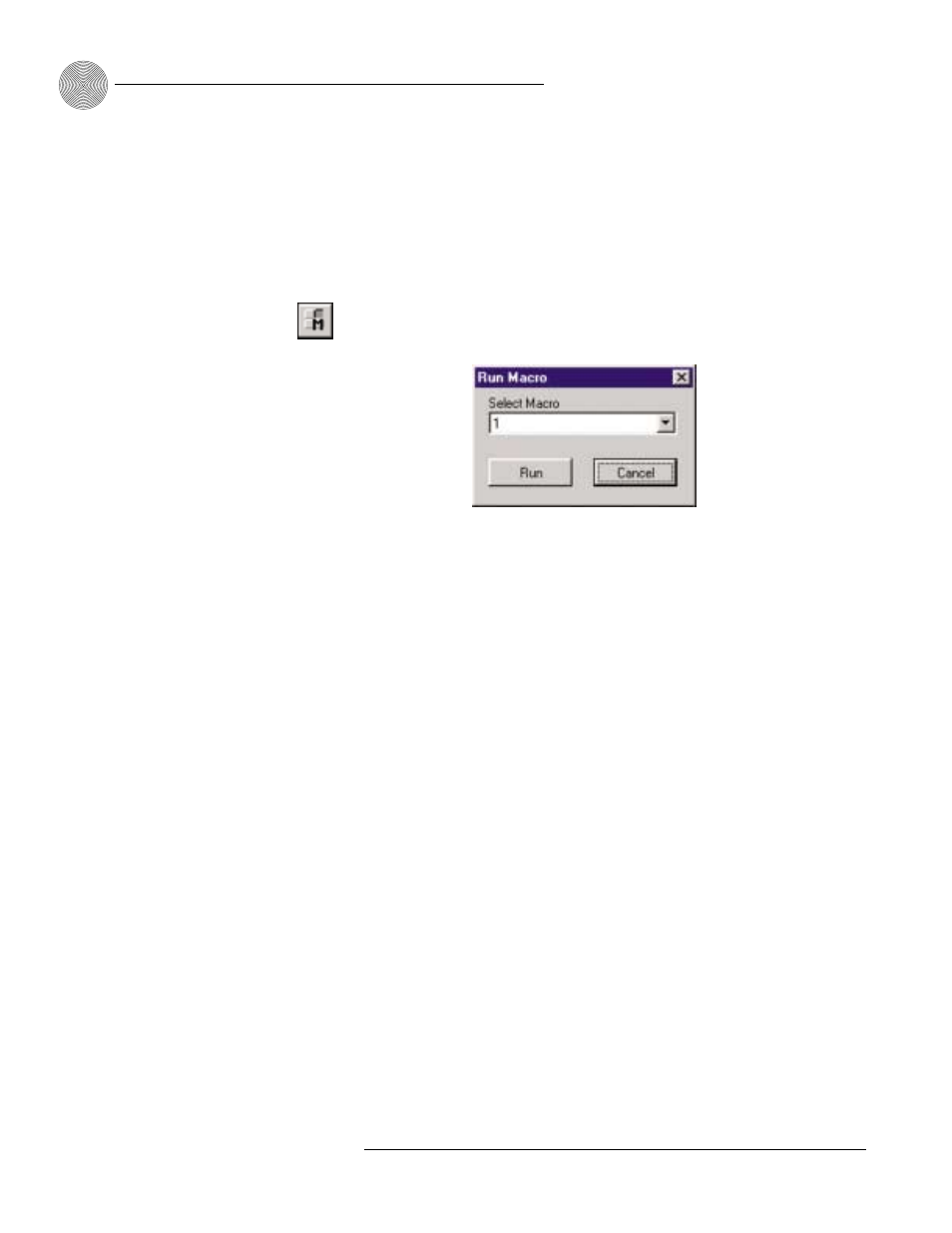 Running macros, Advanced configuration ~ macros | ClearOne comm XAPTM 800 User Manual | Page 72 / 149