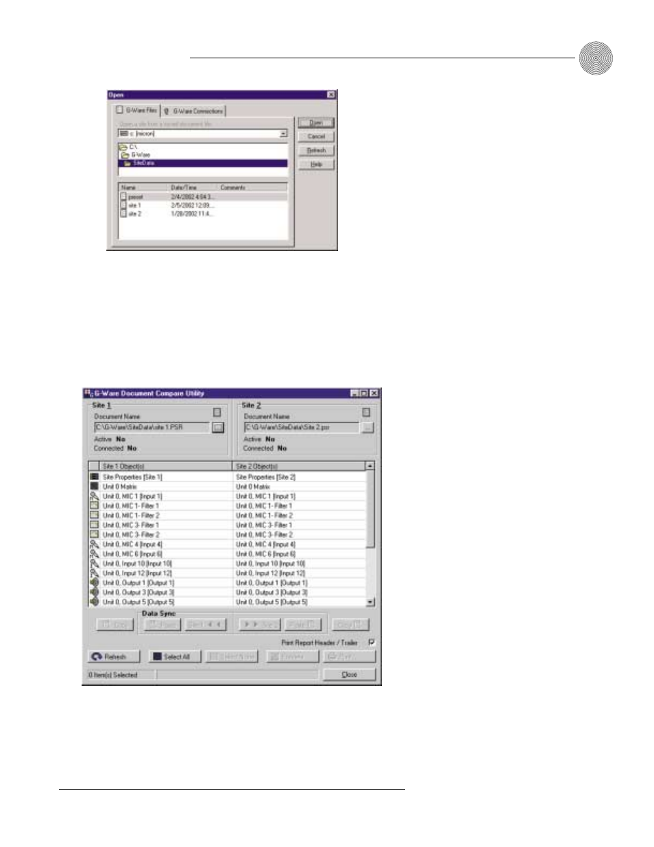Operation ~ utilities | ClearOne comm XAPTM 800 User Manual | Page 75 / 149