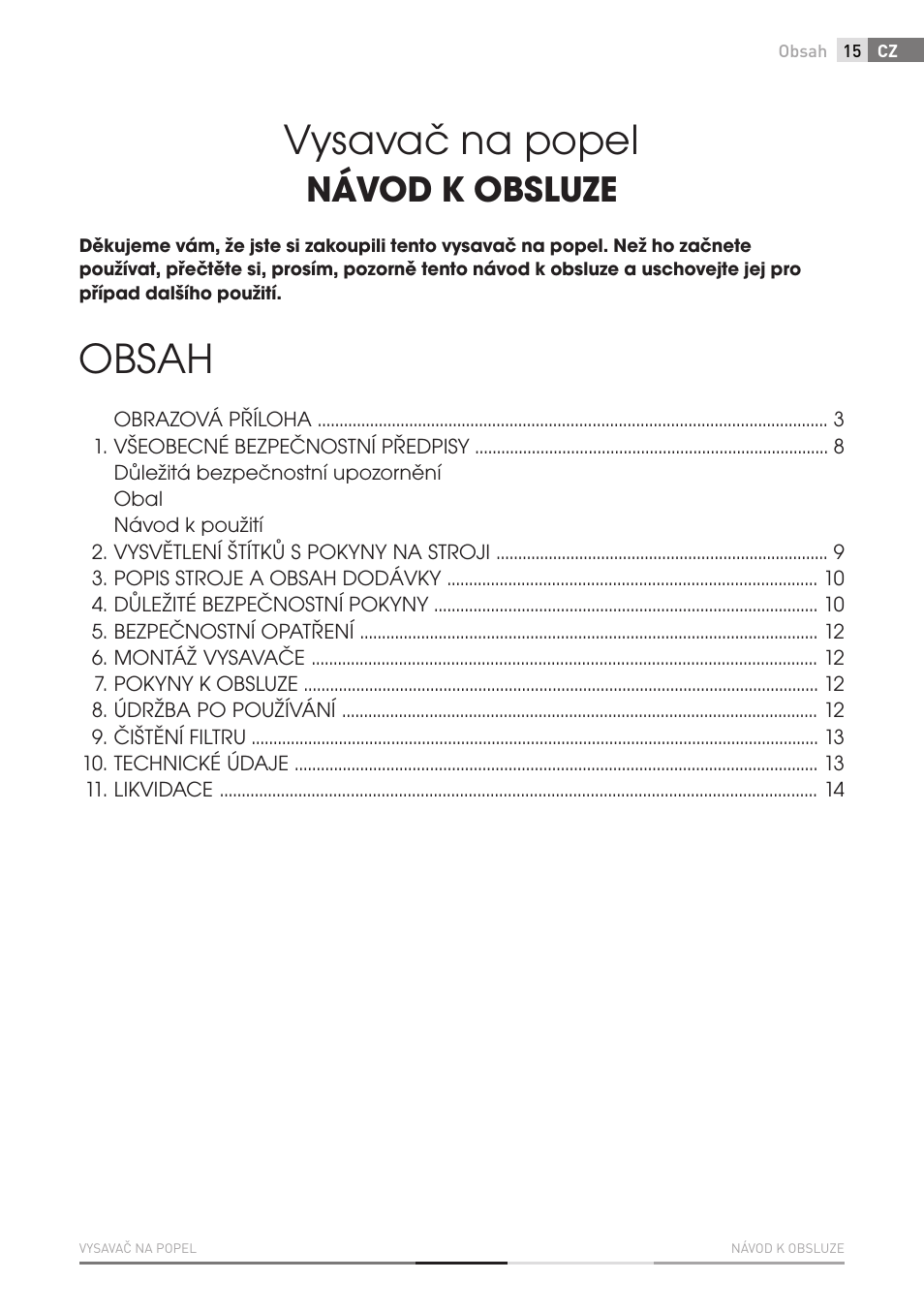 Fieldmann FDU 2001-E User Manual | Page 15 / 62