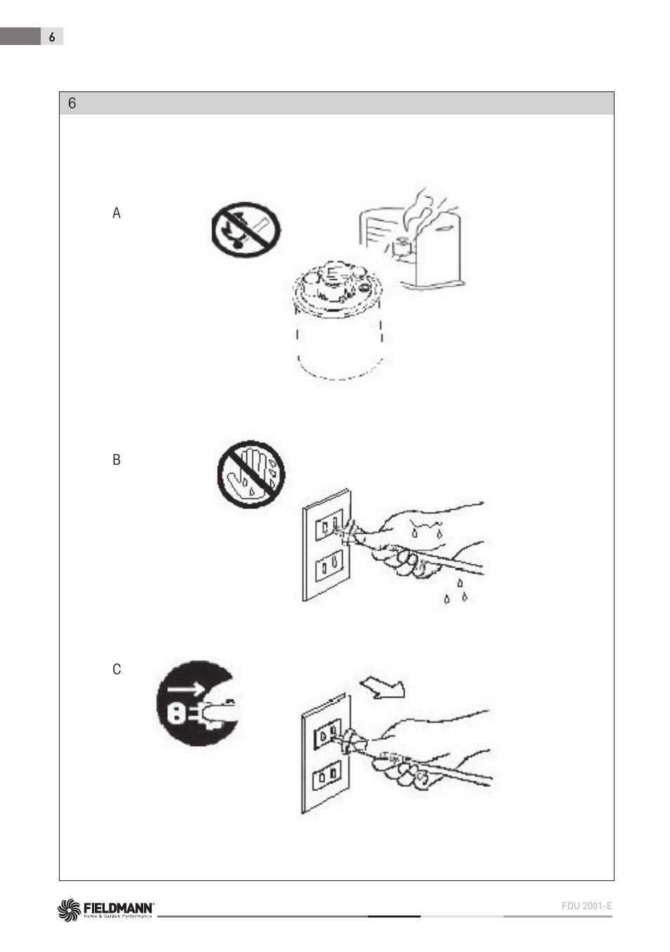Fieldmann FDU 2001-E User Manual | Page 6 / 62