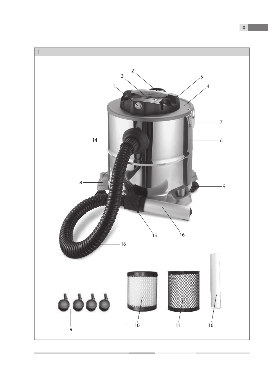 Fieldmann FDU 2002-E User Manual | Page 3 / 148
