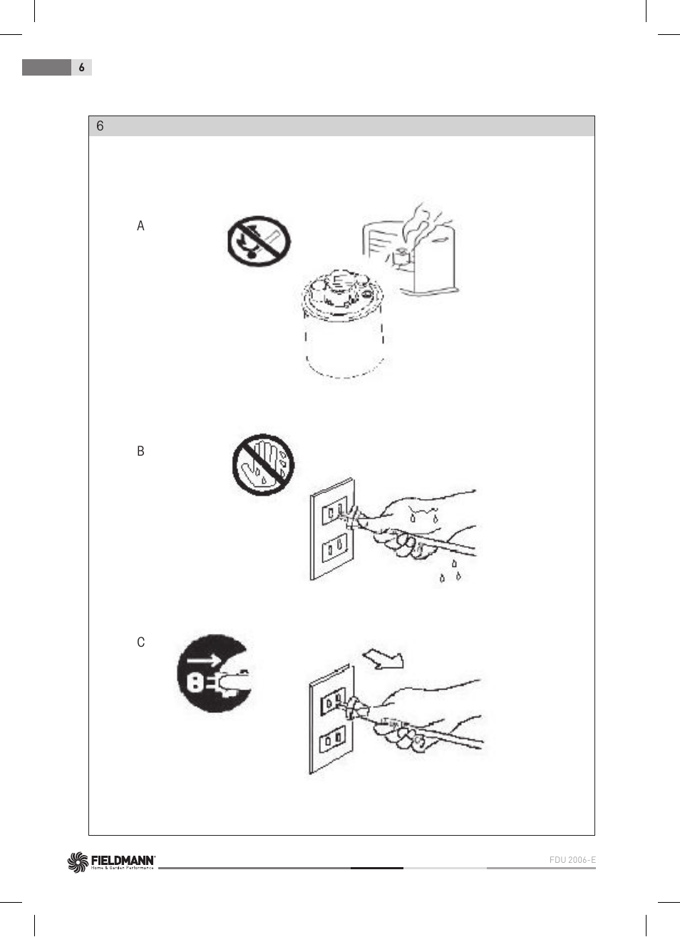Fieldmann FDU 2006-E User Manual | Page 6 / 148