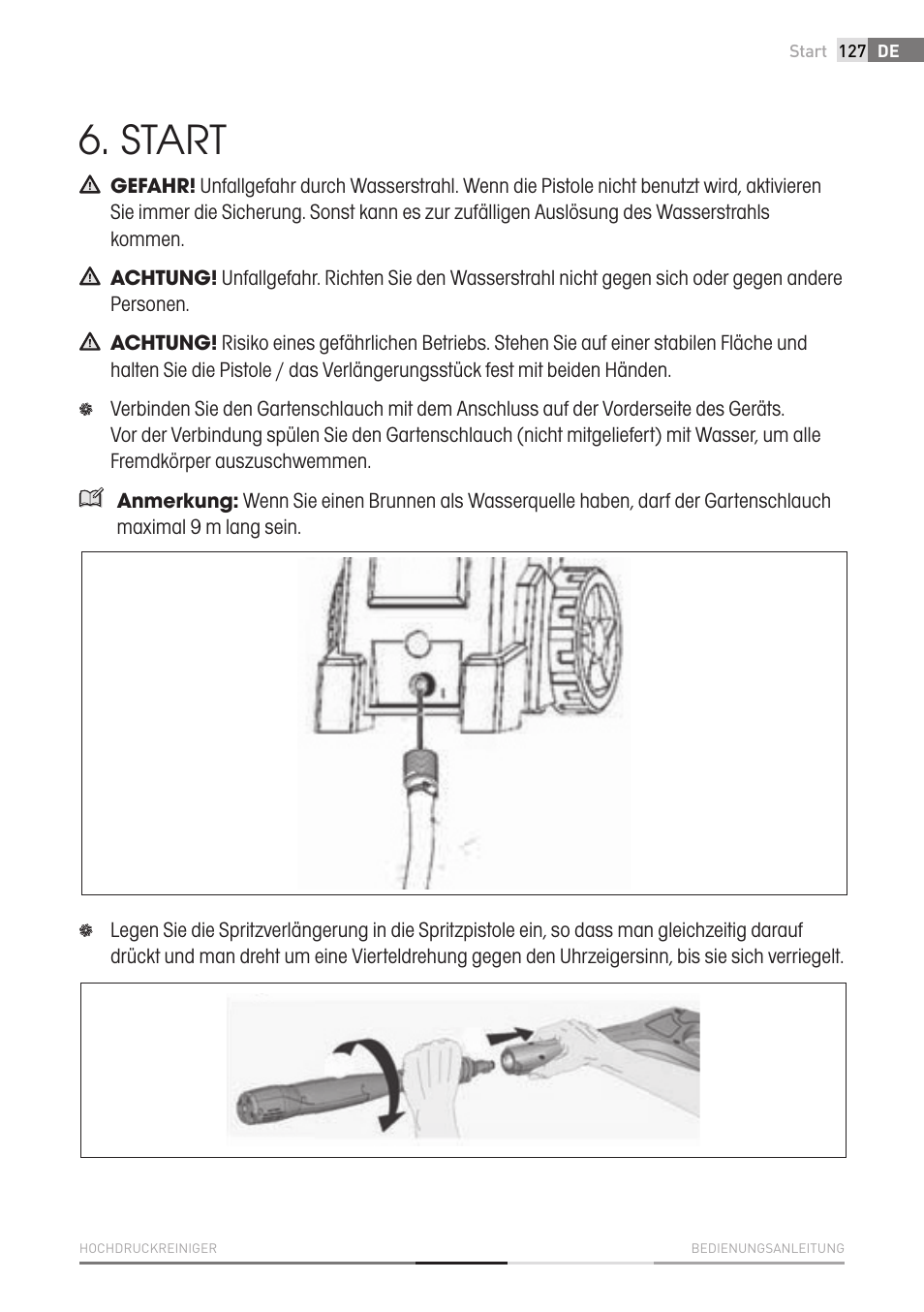 Start | Fieldmann FDW 2003-E User Manual | Page 127 / 302