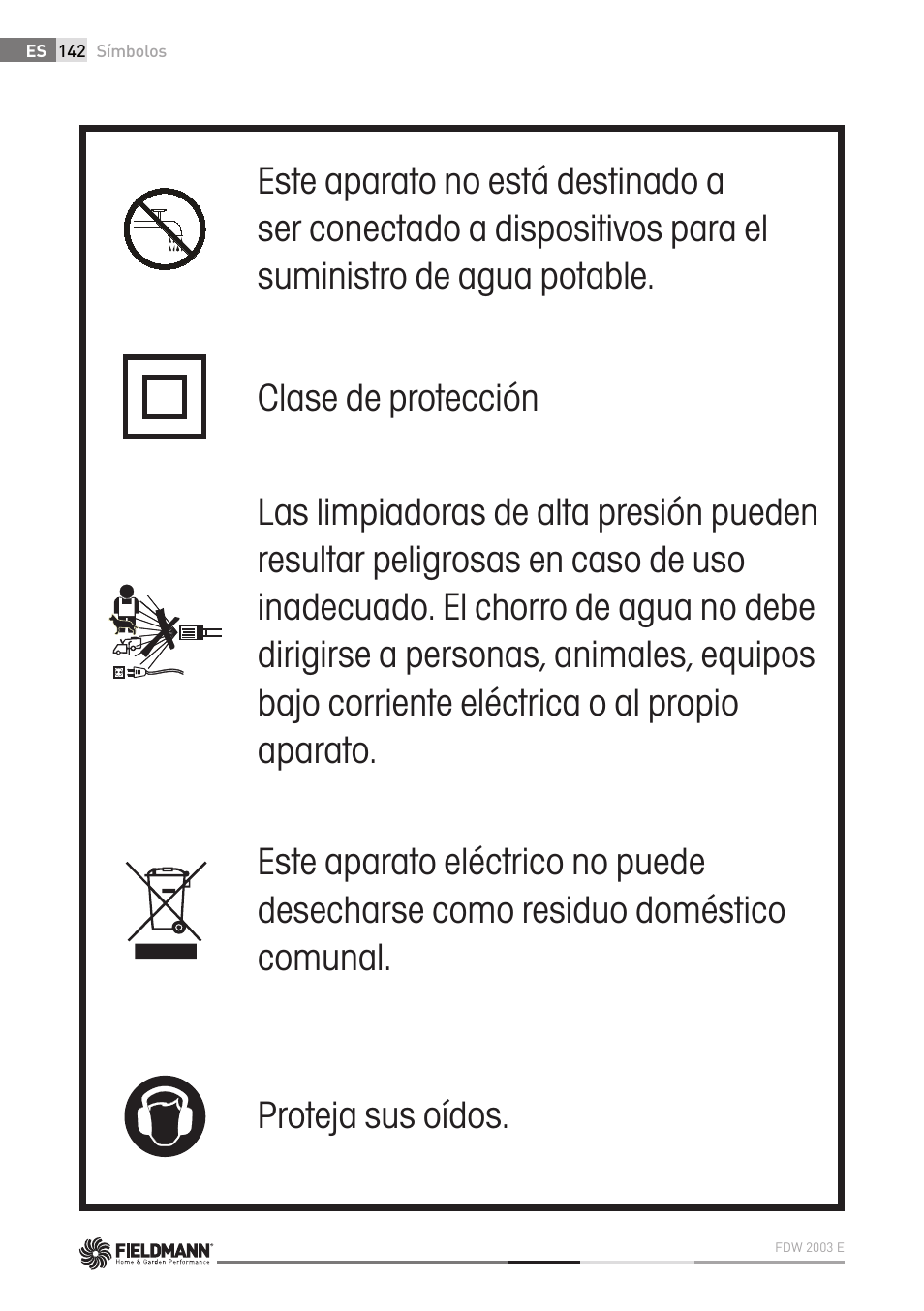 Fieldmann FDW 2003-E User Manual | Page 142 / 302
