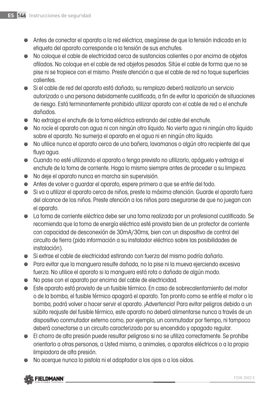 Fieldmann FDW 2003-E User Manual | Page 146 / 302