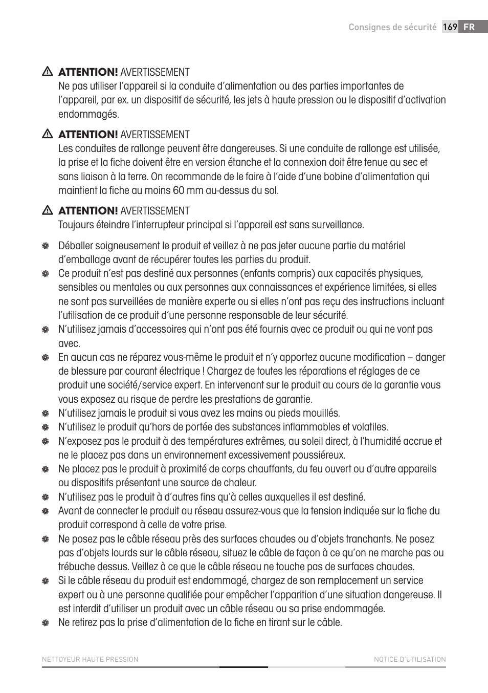 Fieldmann FDW 2003-E User Manual | Page 169 / 302