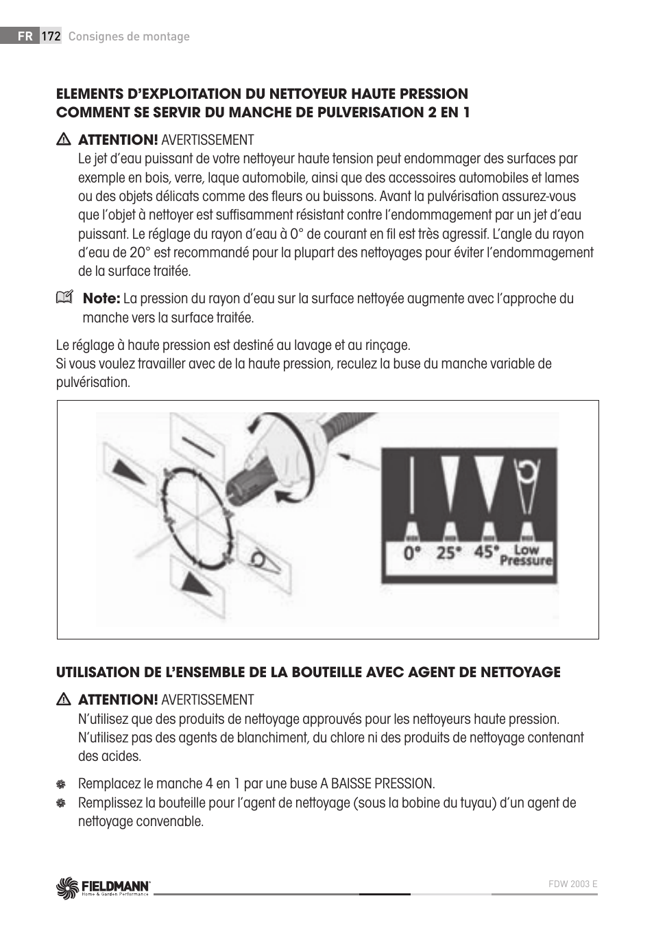 Fieldmann FDW 2003-E User Manual | Page 172 / 302