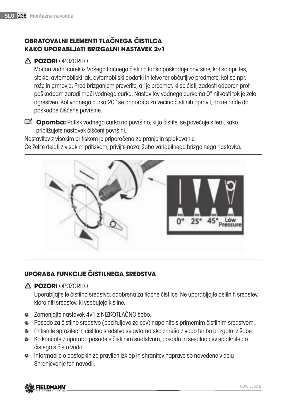 Fieldmann FDW 2003-E User Manual | Page 238 / 302