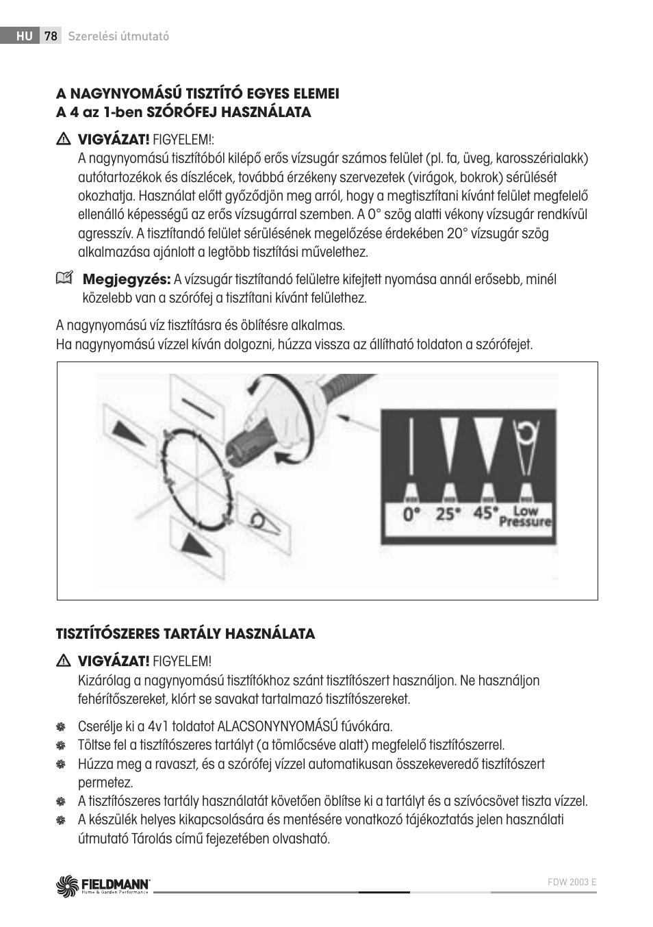 Fieldmann FDW 2003-E User Manual | Page 78 / 302