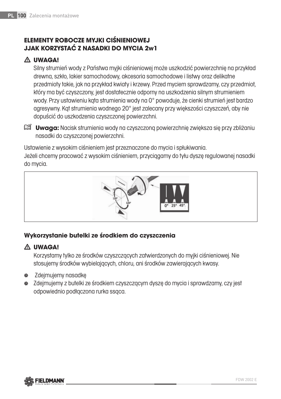 Fieldmann FDW 2002-E User Manual | Page 100 / 302
