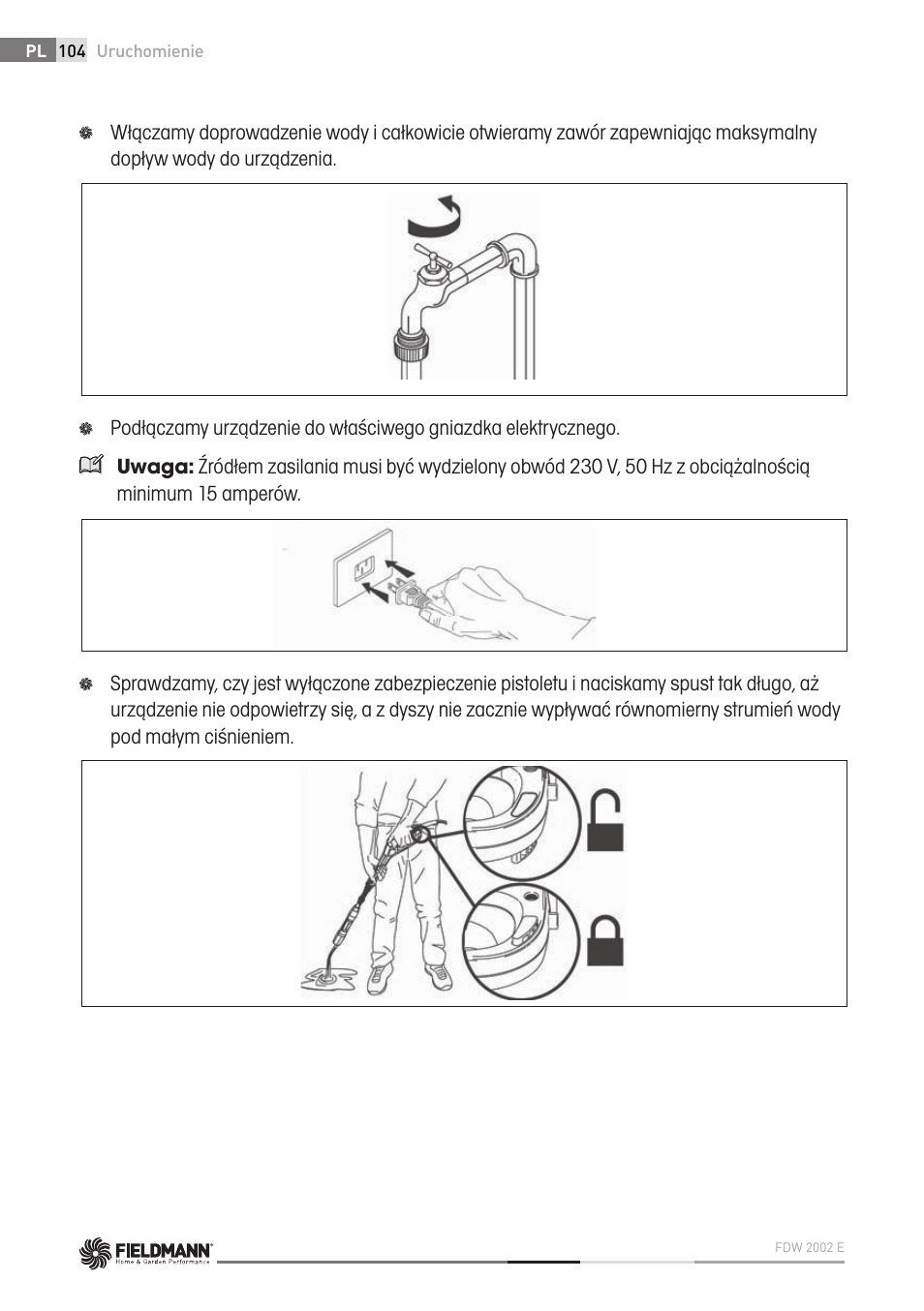 Fieldmann FDW 2002-E User Manual | Page 104 / 302