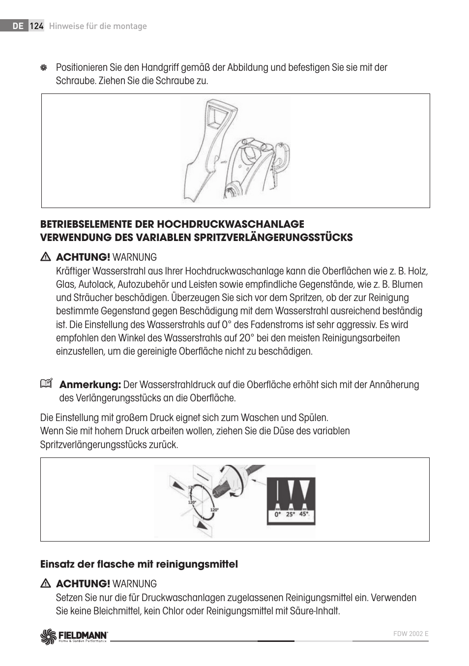 Fieldmann FDW 2002-E User Manual | Page 124 / 302