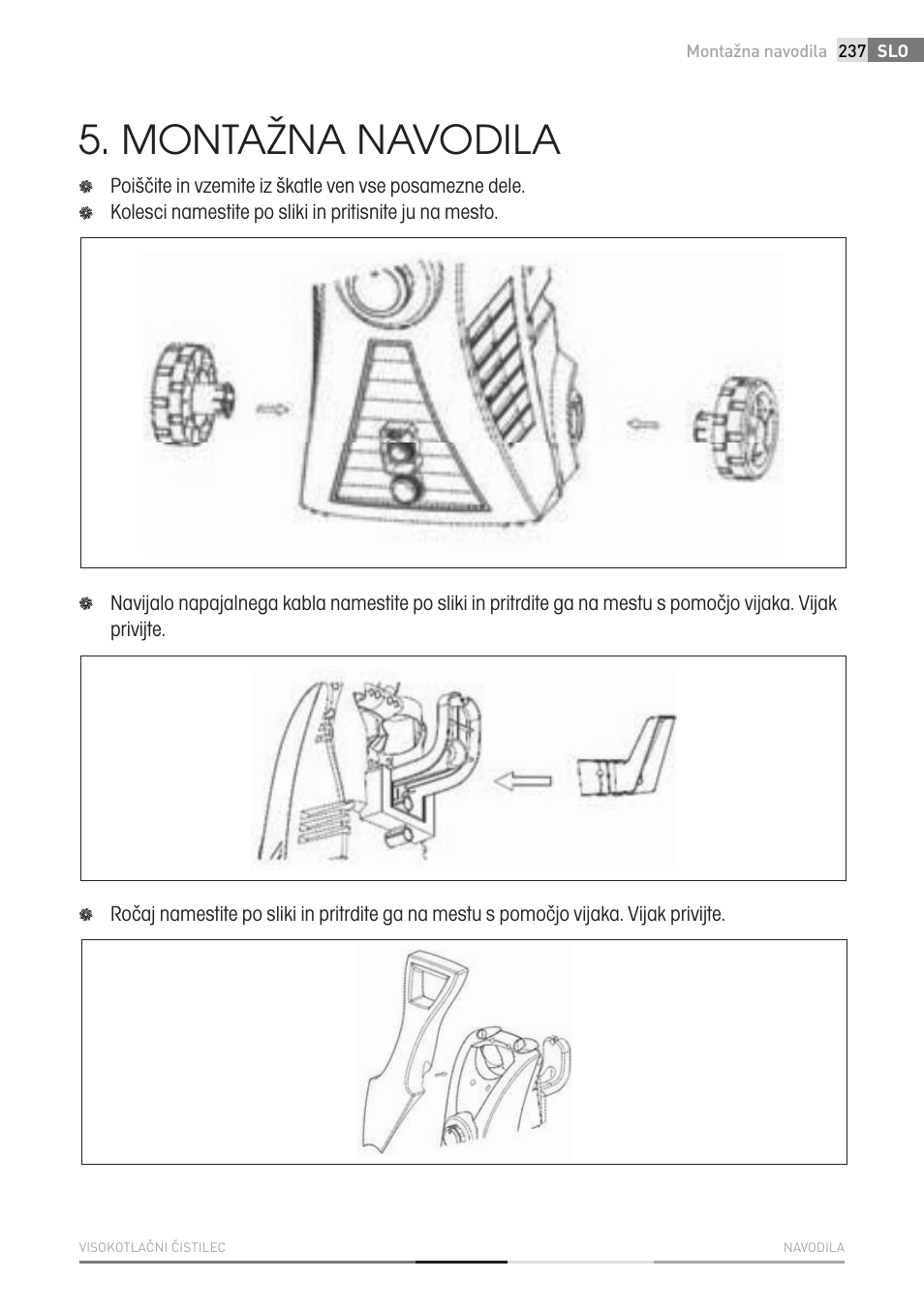 Montažna navodila | Fieldmann FDW 2002-E User Manual | Page 237 / 302