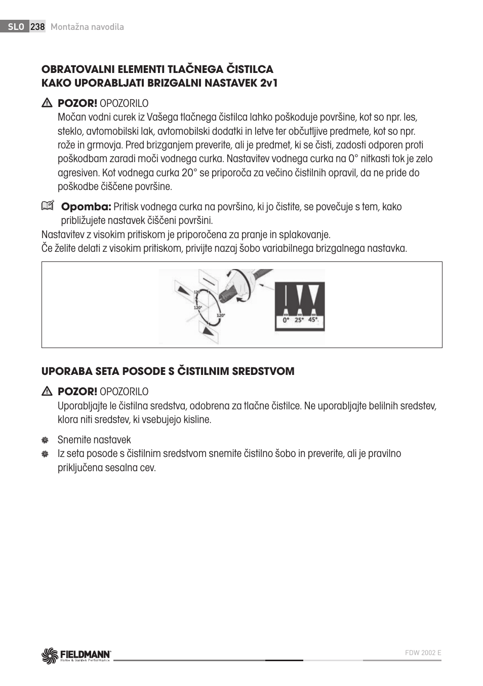 Fieldmann FDW 2002-E User Manual | Page 238 / 302