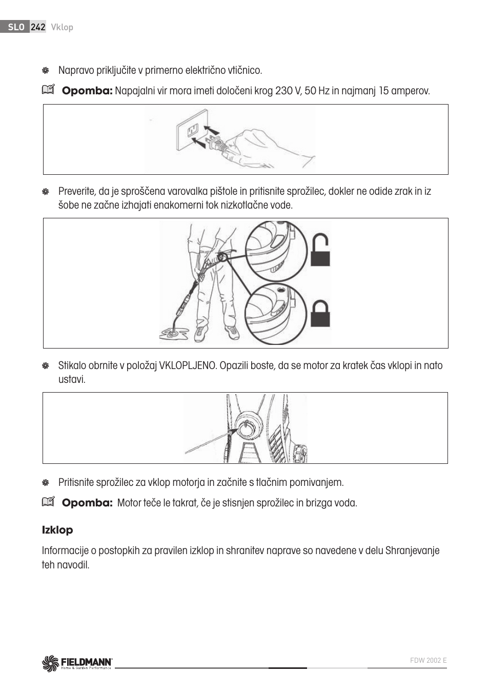 Fieldmann FDW 2002-E User Manual | Page 242 / 302