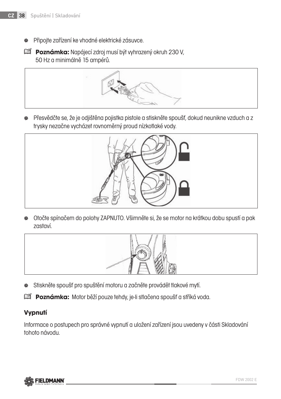 Fieldmann FDW 2002-E User Manual | Page 38 / 302