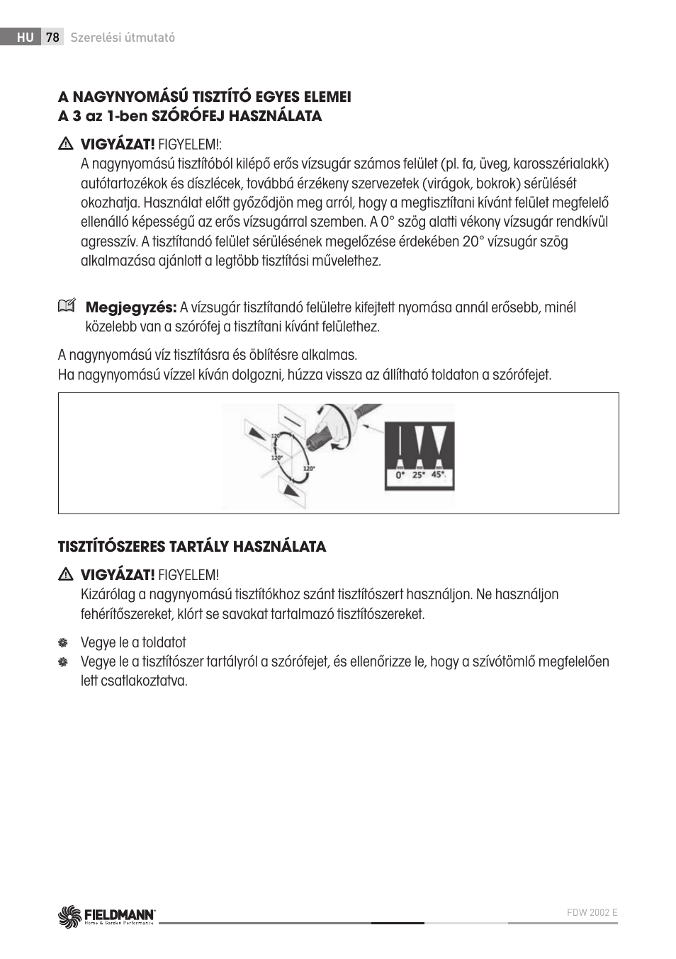 Fieldmann FDW 2002-E User Manual | Page 78 / 302