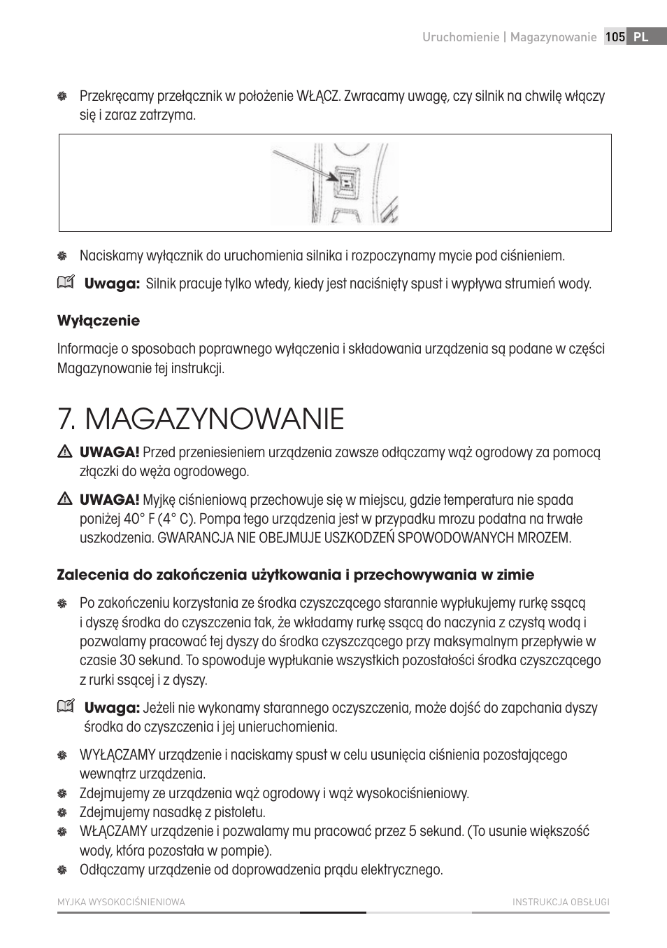 Magazynowanie | Fieldmann FDW 2001-E User Manual | Page 105 / 302