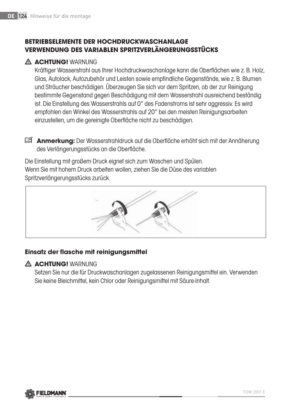 Fieldmann FDW 2001-E User Manual | Page 124 / 302