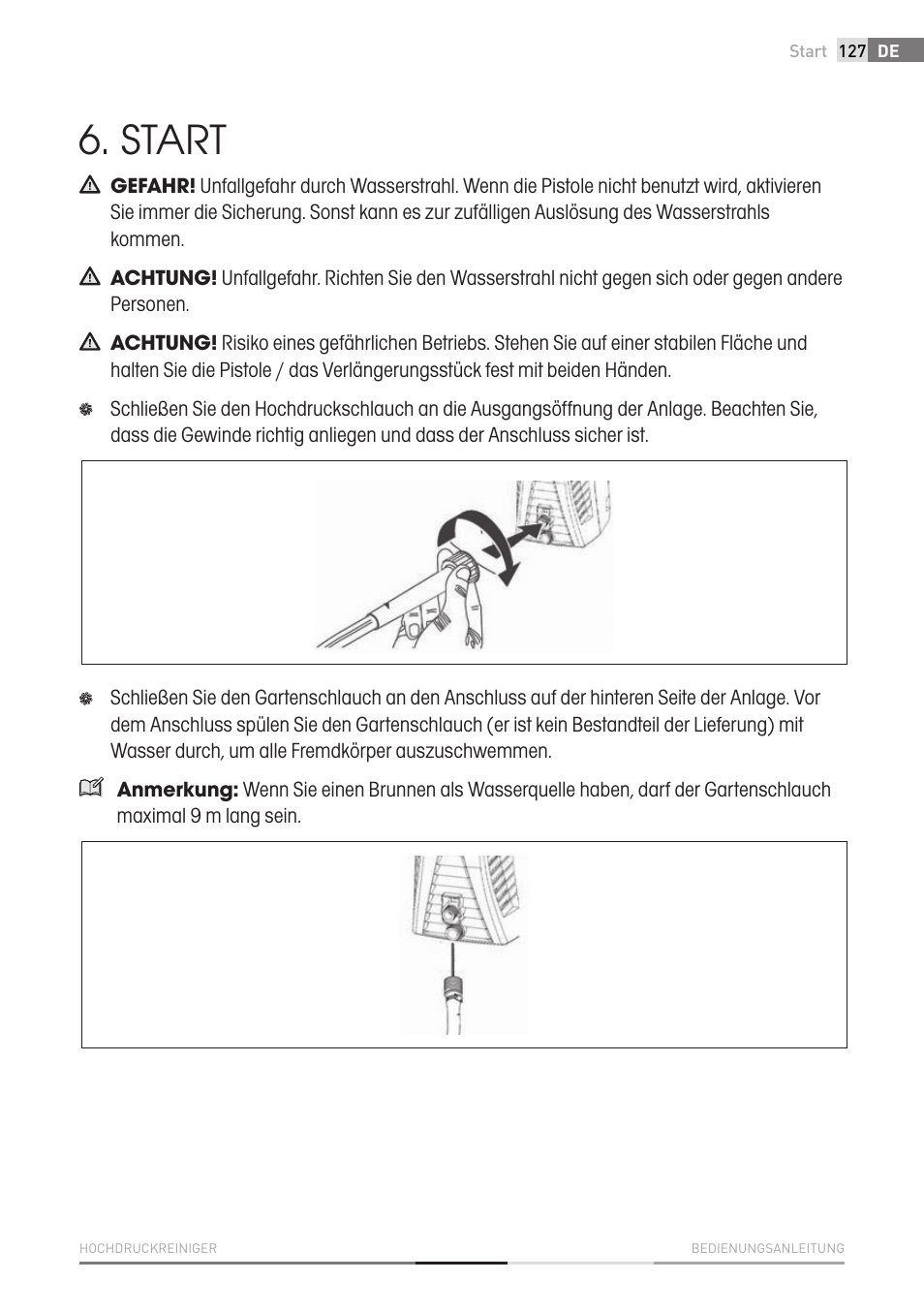 Start | Fieldmann FDW 2001-E User Manual | Page 127 / 302