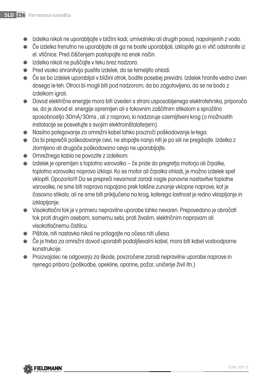 Fieldmann FDW 2001-E User Manual | Page 236 / 302