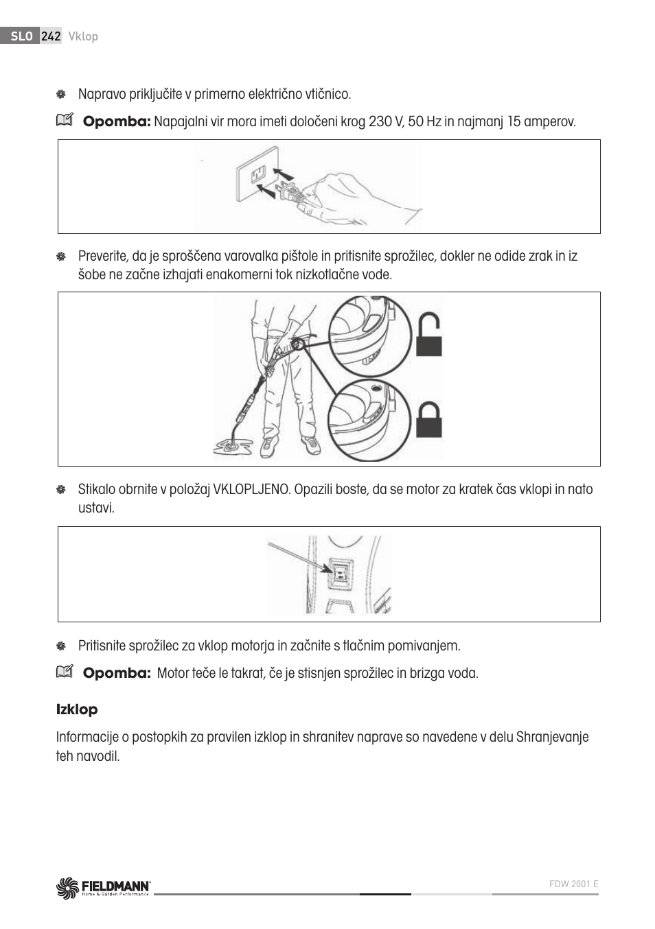 Fieldmann FDW 2001-E User Manual | Page 242 / 302