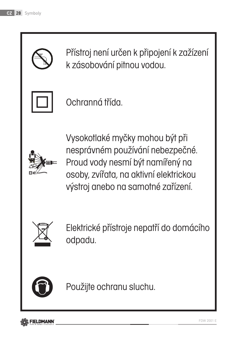 Fieldmann FDW 2001-E User Manual | Page 28 / 302