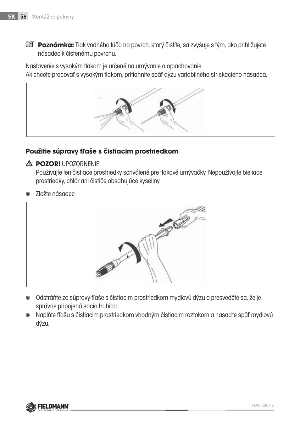 Fieldmann FDW 2001-E User Manual | Page 56 / 302